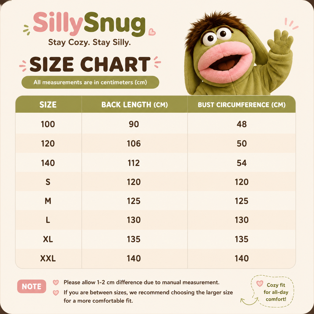 SillySnug™ Monster Onesie